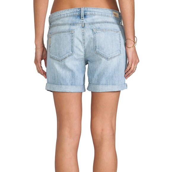 PAIGE | Grant Shorts in Naomi Destructed Wash - Picture 3 of 12